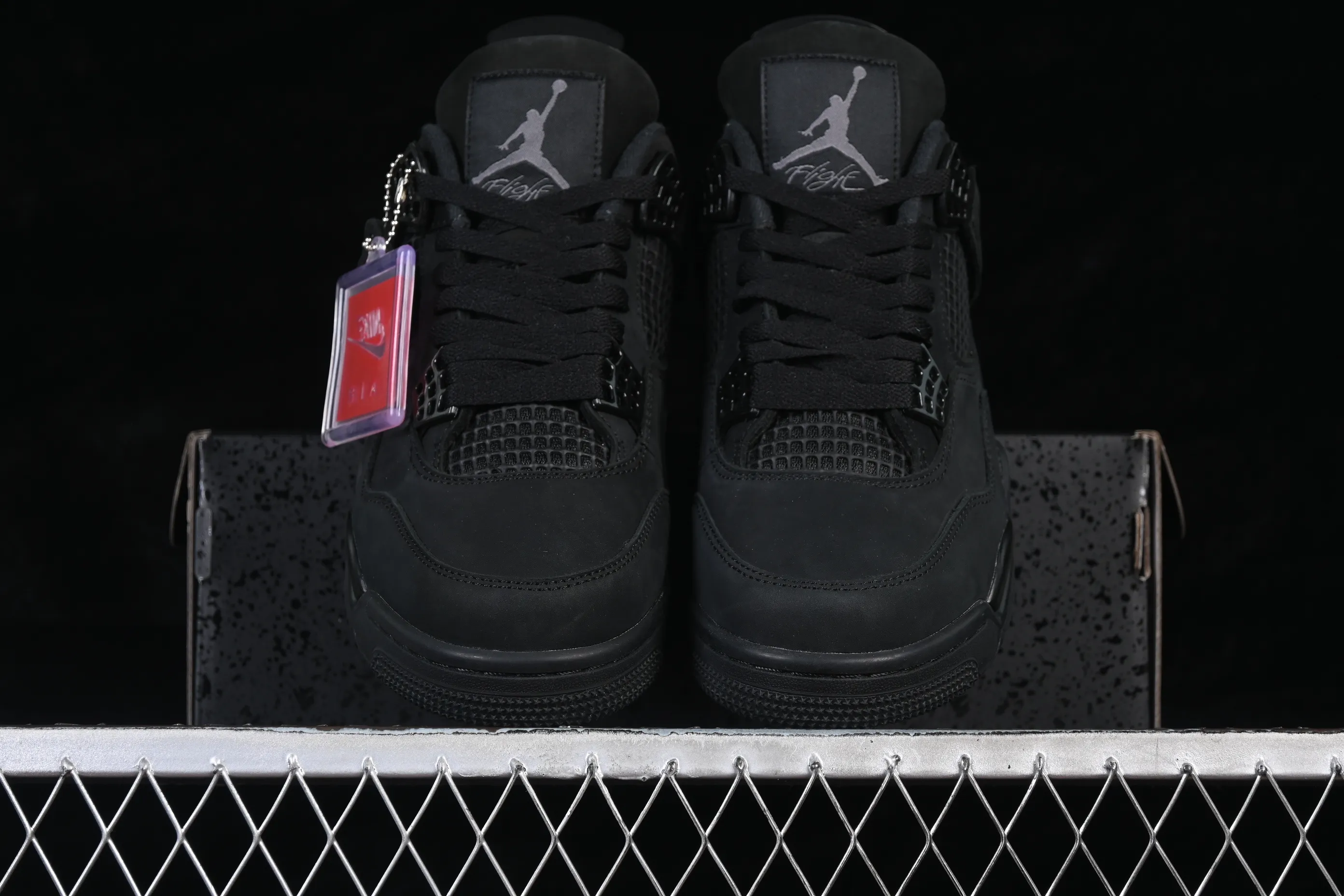 All categories Air Jordan Jordan series basketball shoes Air Jordan 4 TG version Air Jordan 4 Retro "Black Cat" AJ4 Joe 4 new black cat FV5029-010